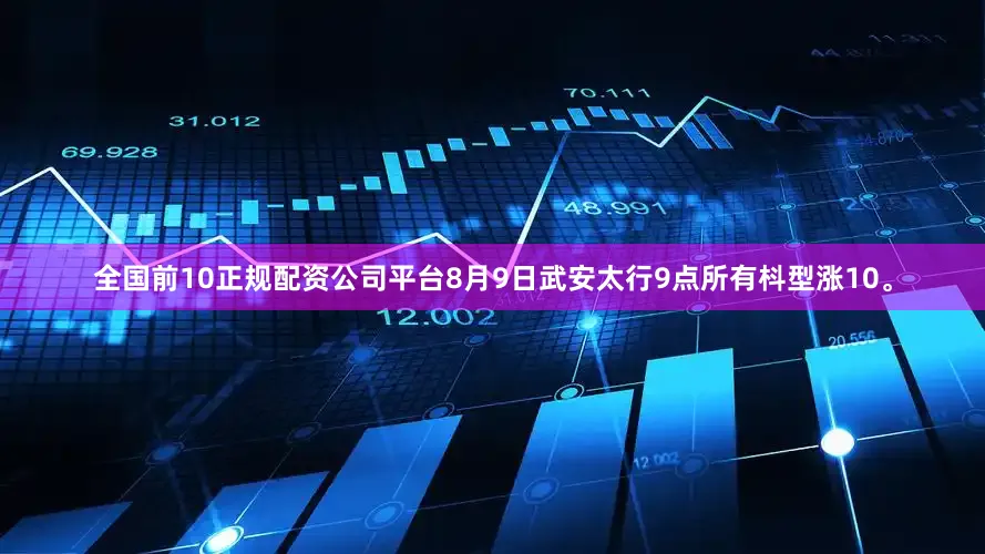 全国前10正规配资公司平台8月9日武安太行9点所有枓型涨10。